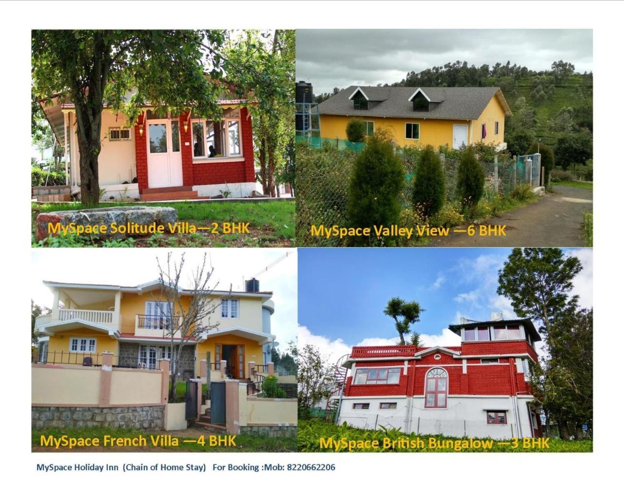 Myspace Holiday Inn Ooty Eksteriør bilde
